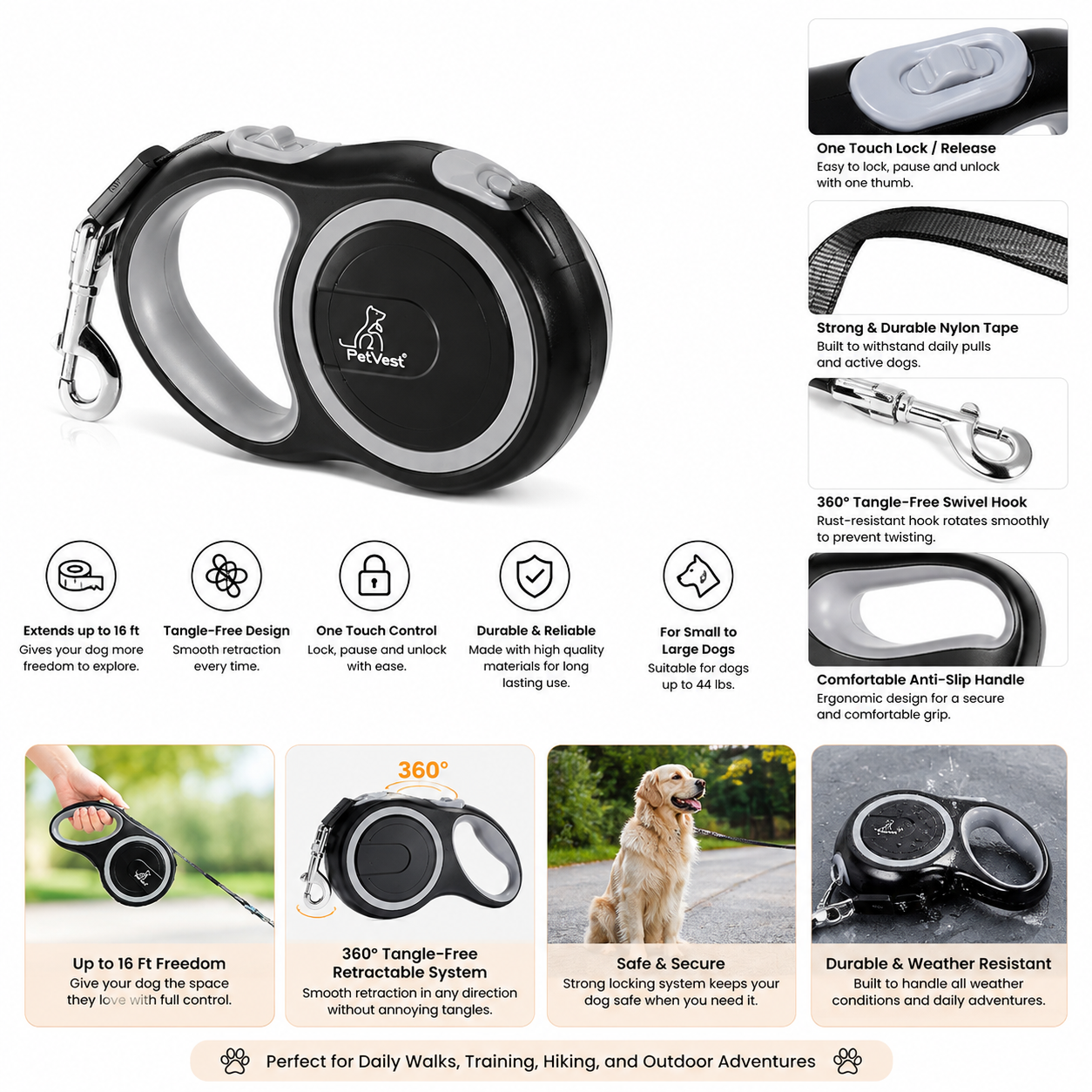 Retractable Dog Leash