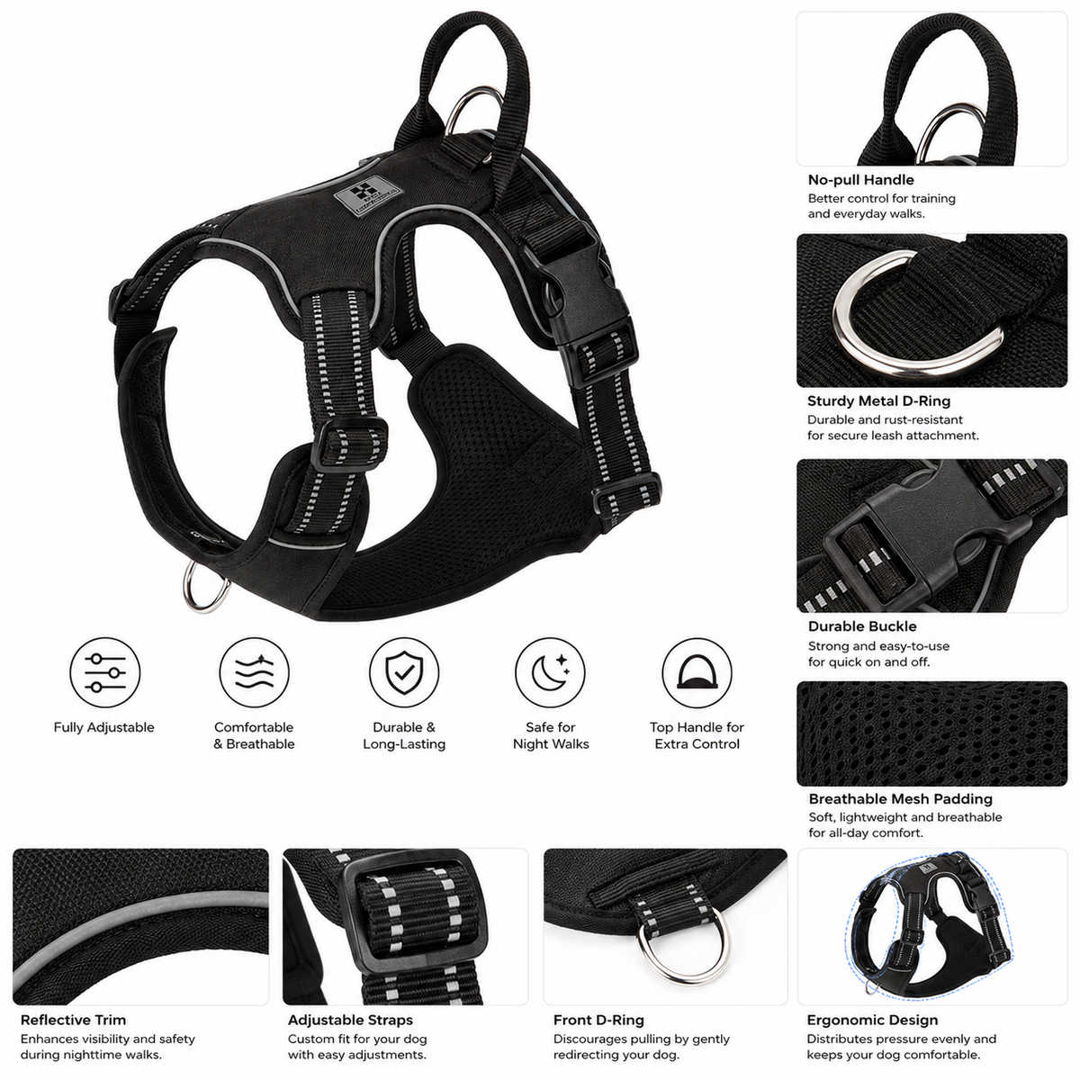 PupEase - No Pull Dog Harness